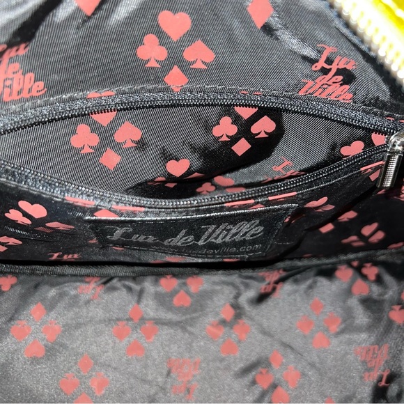 Lux de Ville Cosmic Chartreuse Sparkle Purse - Picture 11 of 15